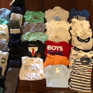 Baby boy 6 months clothes bundle